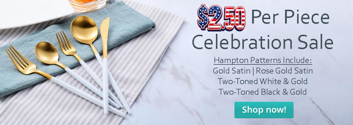 America 250 Sale Hampton Flatware